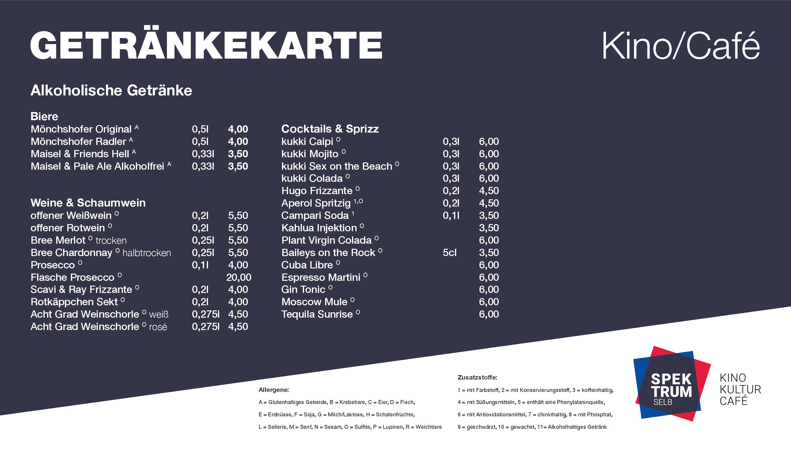 Spektrum Selb Kino Snacks 