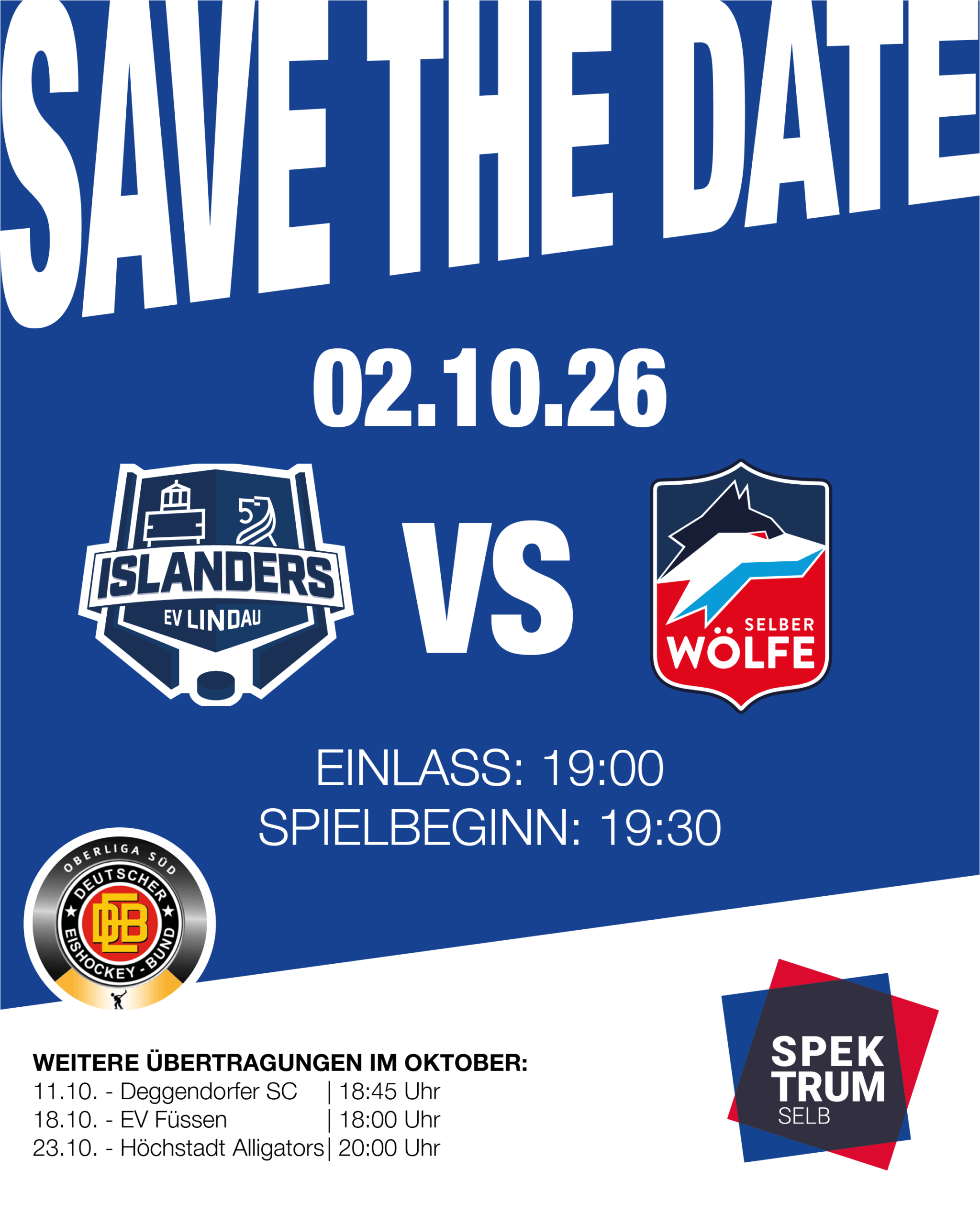 SAVE THE DATE